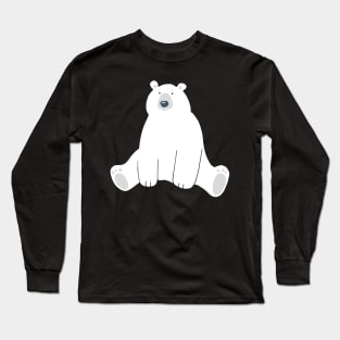 Charming Polar Bear Long Sleeve T-Shirt